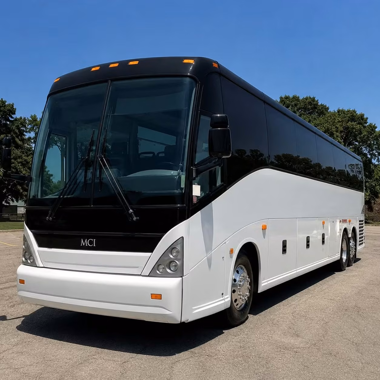 56 passenger charter bus