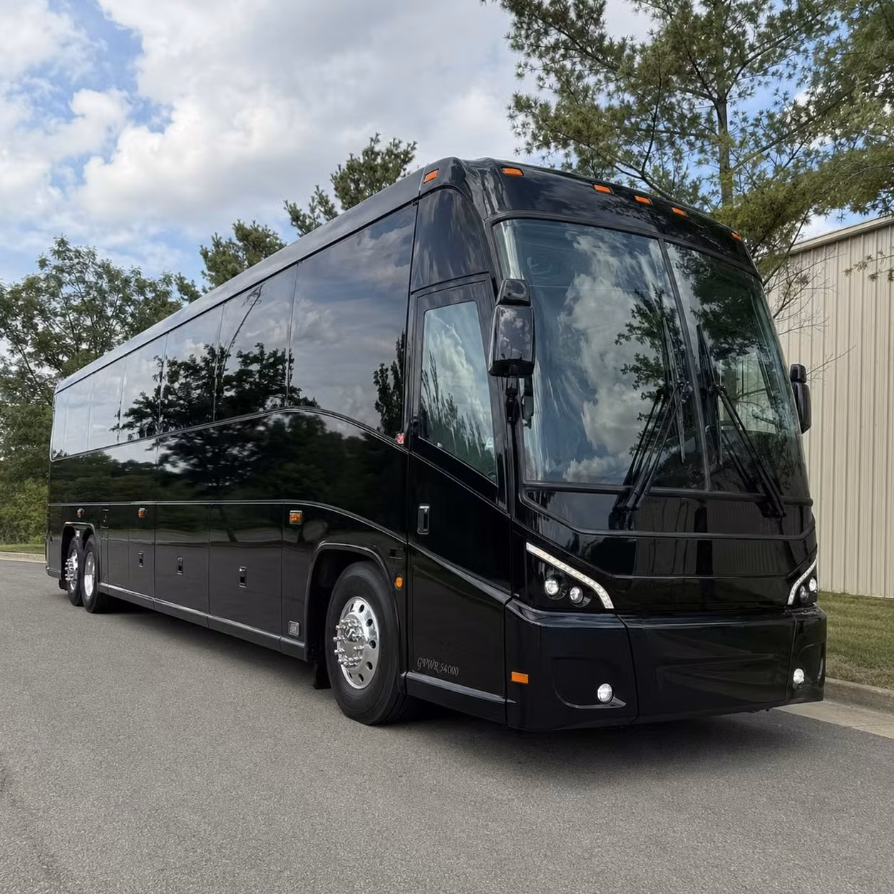 charter buses for large fairfield prom groups traveling together