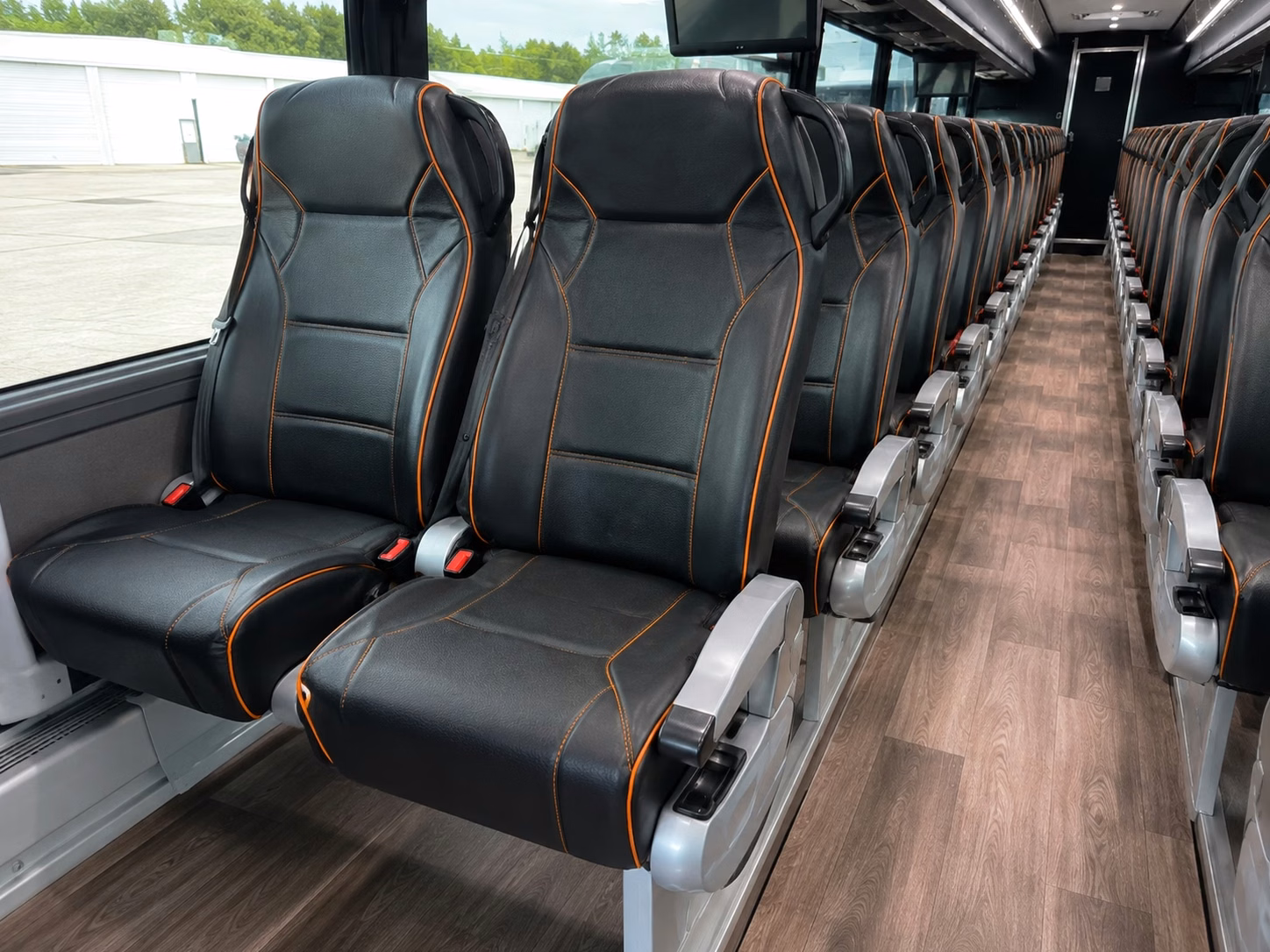 event transportation bus rentals in fairfield