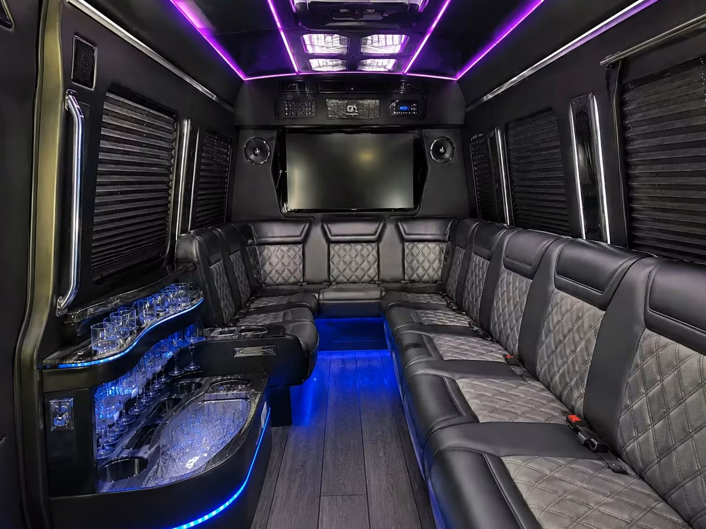 sprinter limousine inside