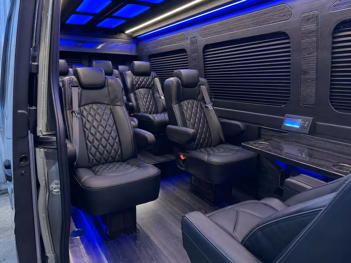 sprinter van transportation for groups and events across fairfield