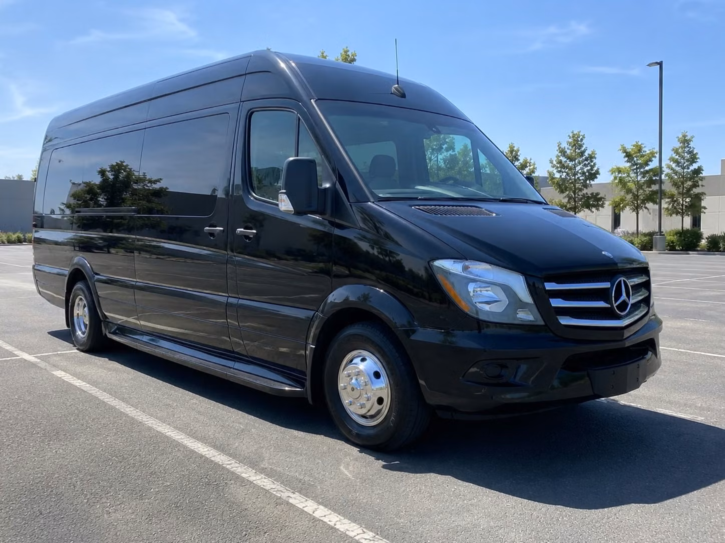 sprinter van with driver